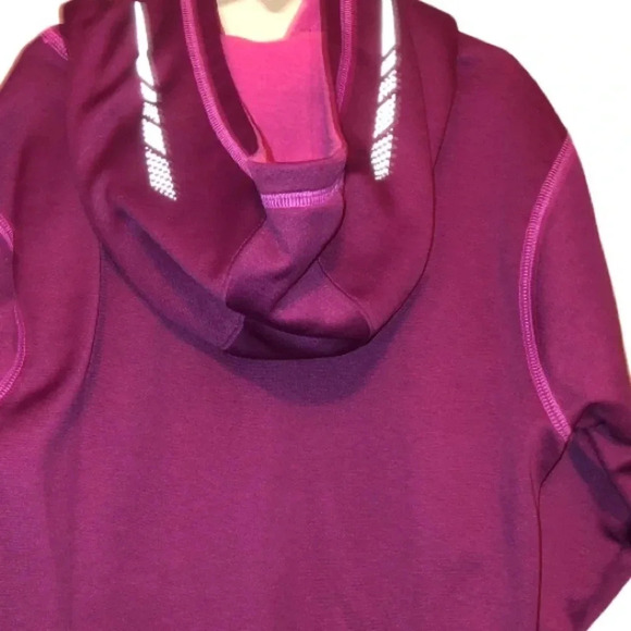 LL BEAN EUC GIRLS HOODIE SWEATSHIRT TOP SHIRT FALL WINTER  HOODED SIZE M 10 12 - Picture 4 of 5